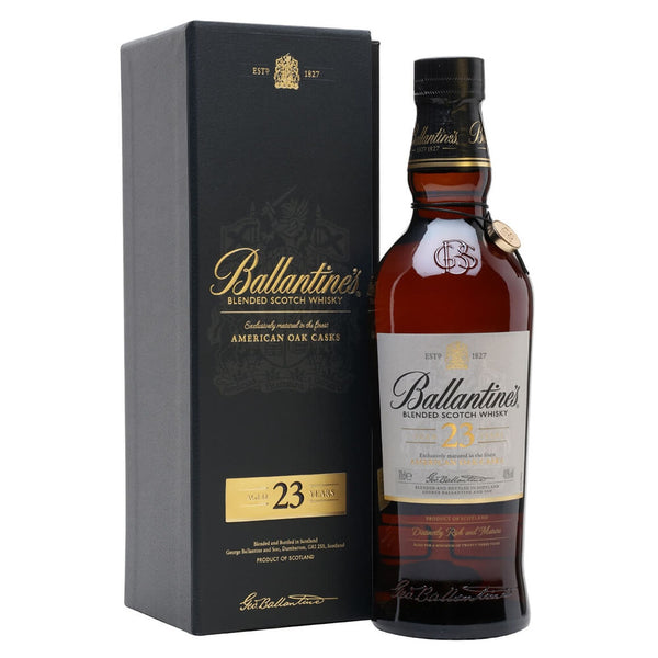 Ballantines 23 Year American Oak Blended Scotch Whisky 700ML - San Marcos  Craft Beer , Wine , Champagne & Spirits, San Marcos, CA