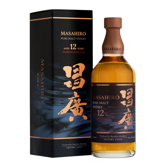 Masahiro 12 Year Oloroso Sherry Cask Pure Malt Whisky ABV 43% 700ml