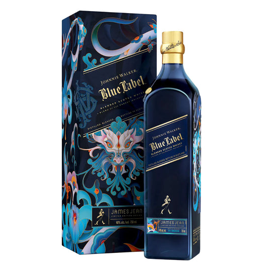 Johnnie Walker Blue Label Year of the Dragon 2024 Limited Edition 750ml with Gift Box (Bulk Qty Discount Available)