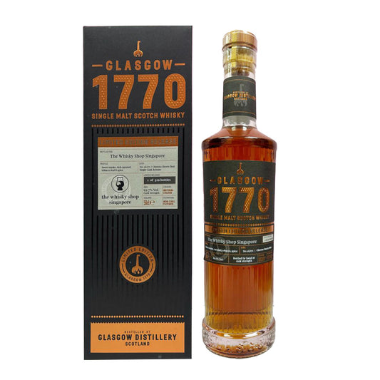 Glasgow 1770 TWS Limited Edition Cask No. 16/171 Oloroso Sherry Butt ABV 62.7% 500ml