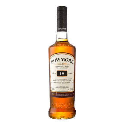 Bowmore 18 Year Dragon Festive Box with Premium Rock Glass ABV 43% 700ml