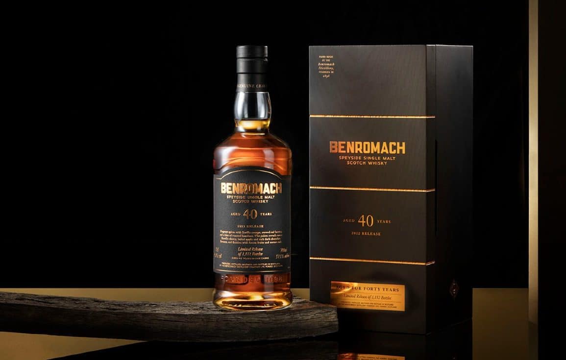 Benromach 40 Years 2022 Release Speyside Single Malt ABV 57.6% 700ml