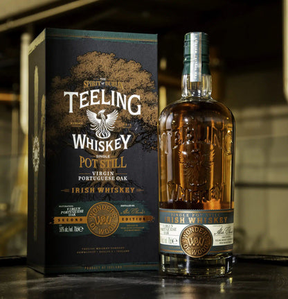 Teeling Wonders of Wood Second Edition Virgin Portuguese Oak Single Pot Still Irish Whiskey ABV 50% 700ml