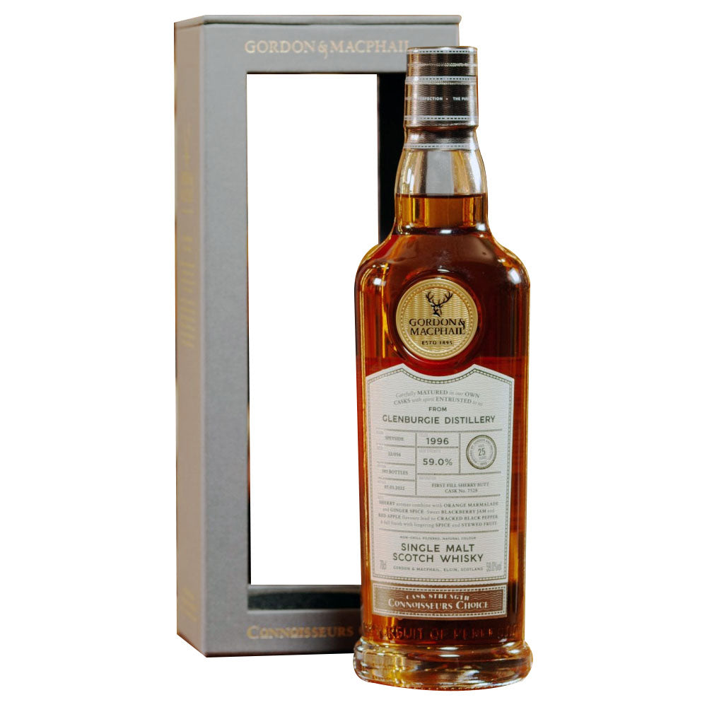 Glenburgie 25 Years 1996 Speyside First Fill Sherry Butt Cask#7528 Connoisseur's Choice ABV 59% 700ml