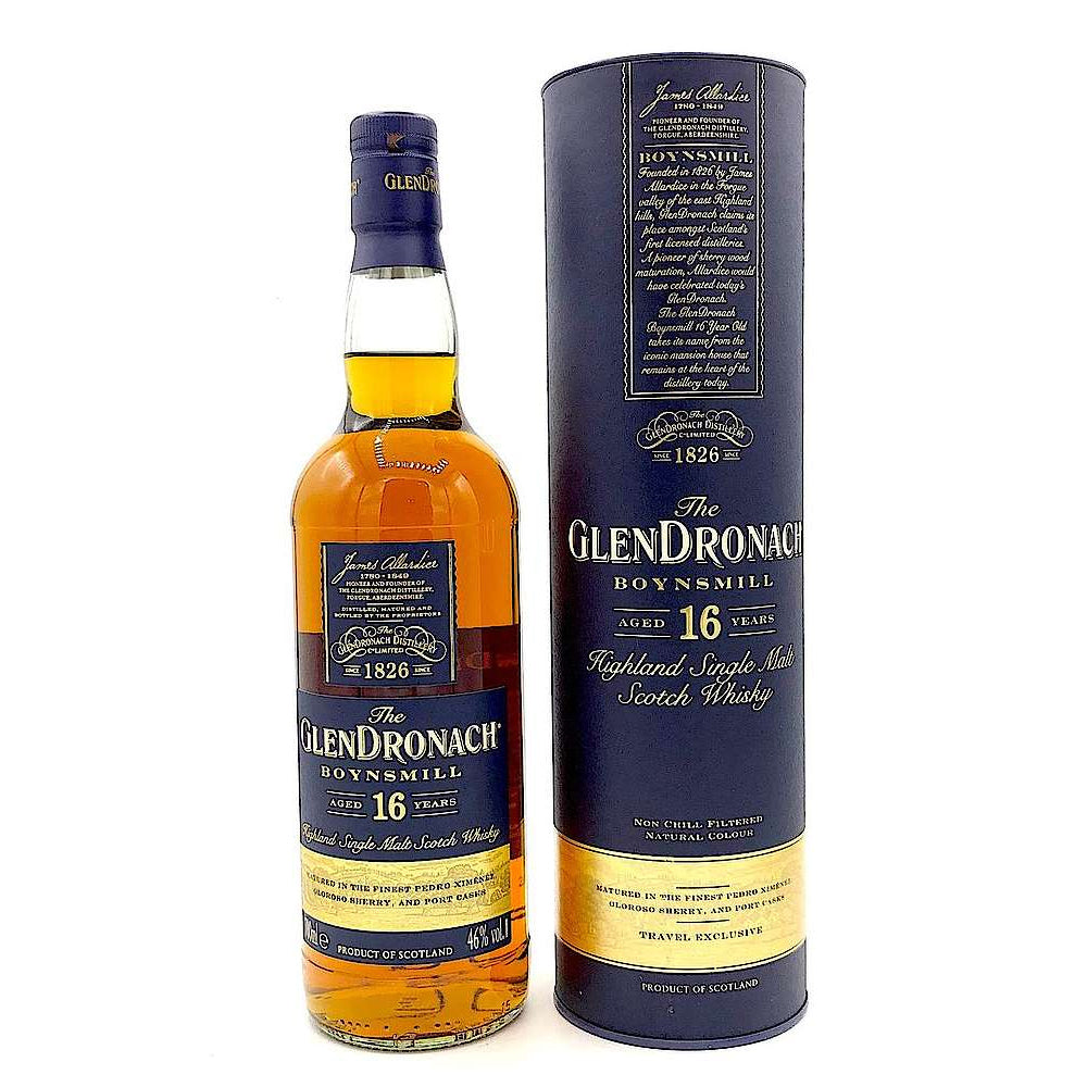 Glendronach Boynsmill 16 Year Old Single Malt Scotch Whisky ABV 46% 700ml