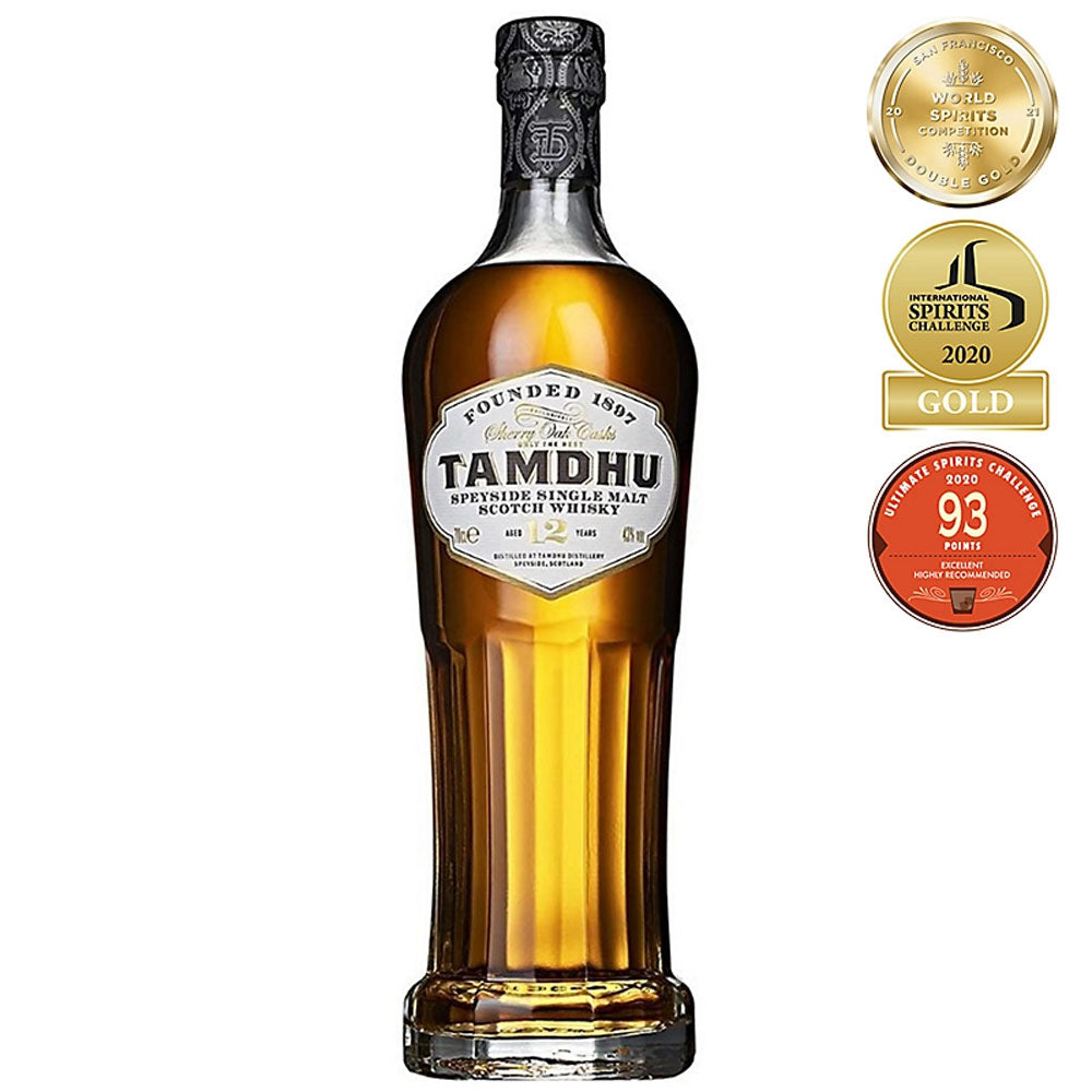 Tamdhu 12 Year Speyside Single Malt Scotch Whisky ABV 43% 700ml