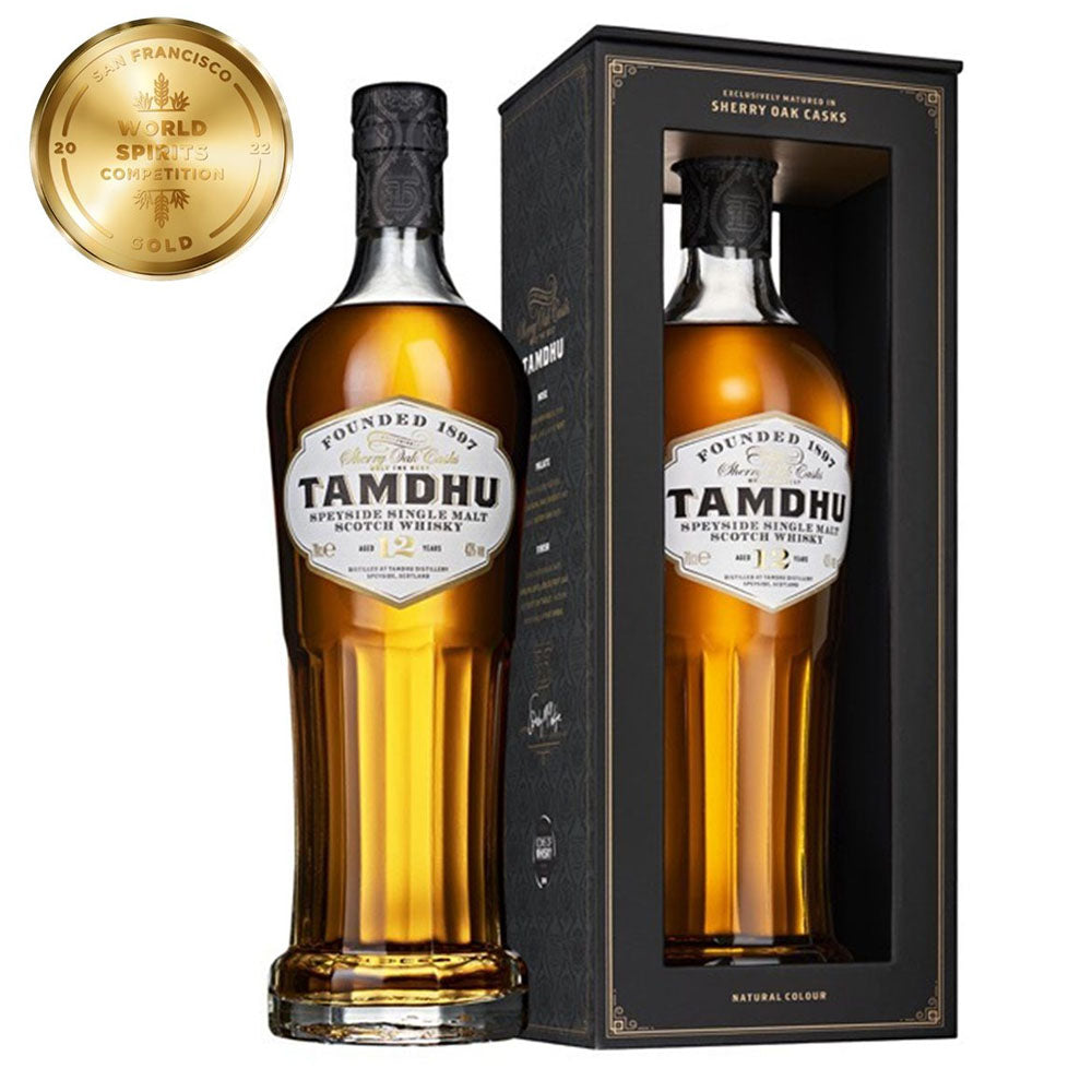 Tamdhu 12 Year Speyside Single Malt Scotch Whisky ABV 43% 700ml