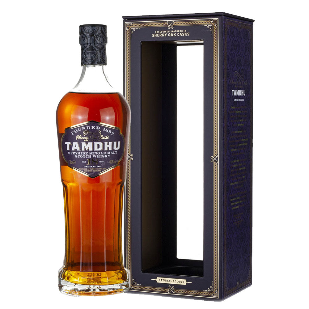 Tamdhu 18 Year Speyside Single Malt Scotch Whisky ABV 46.8% 700ml