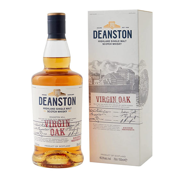 Deanston Virgin Oak Single Malt Scotch Whisky ABV 46.3% 700ml