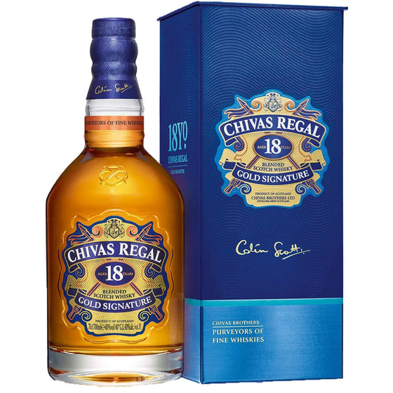 Chivas 18 Year Old Blended Scotch Whisky ABV 40% 700ml (Local Agent Stock)