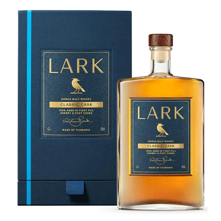 Lark Classic Cask Single Malt Whisky ABV 43% 500ml