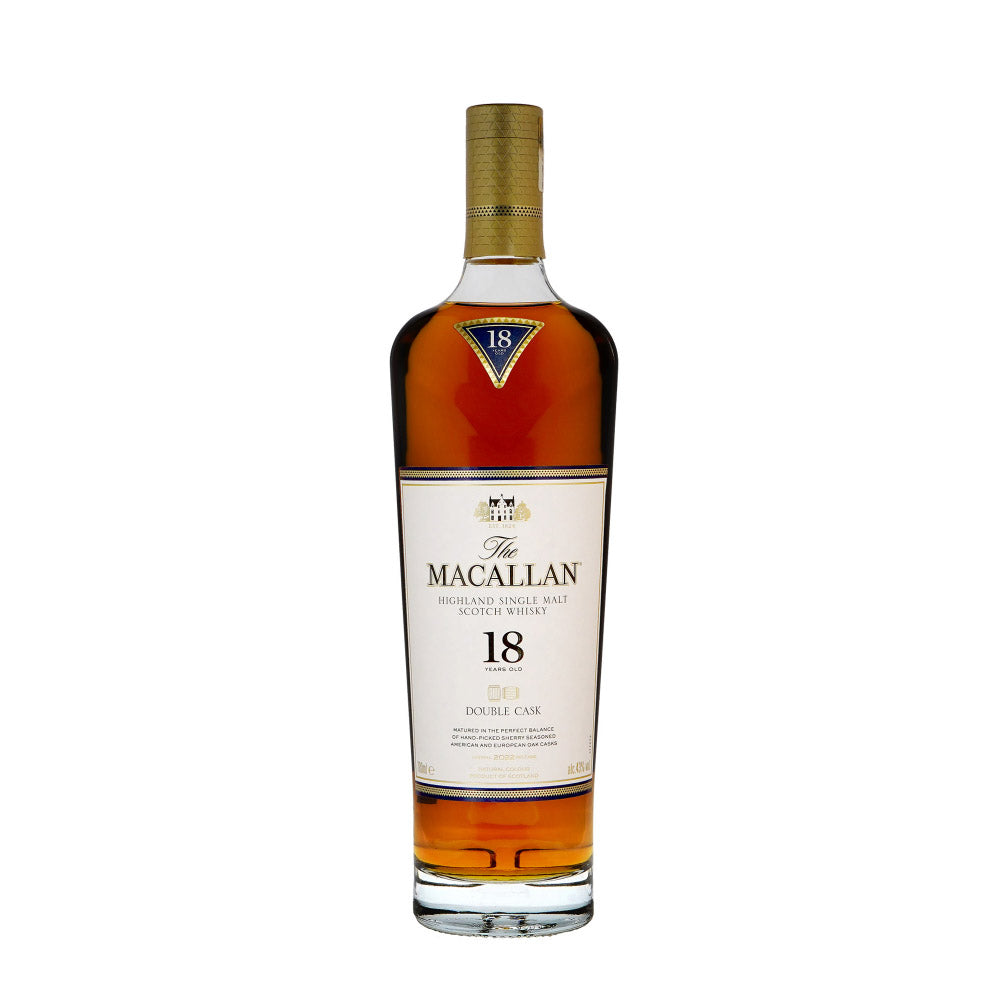 Macallan 18 Years Old Double Cask 2022 Release ABV 43% 700ml