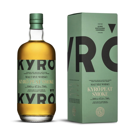 Kyro Peat Smoke Malt Rye Whisky ABV 47.2% 700ml