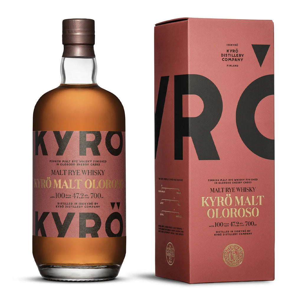 Kyro Oloroso Malt Rye Whisky ABV 47.2% 700ml