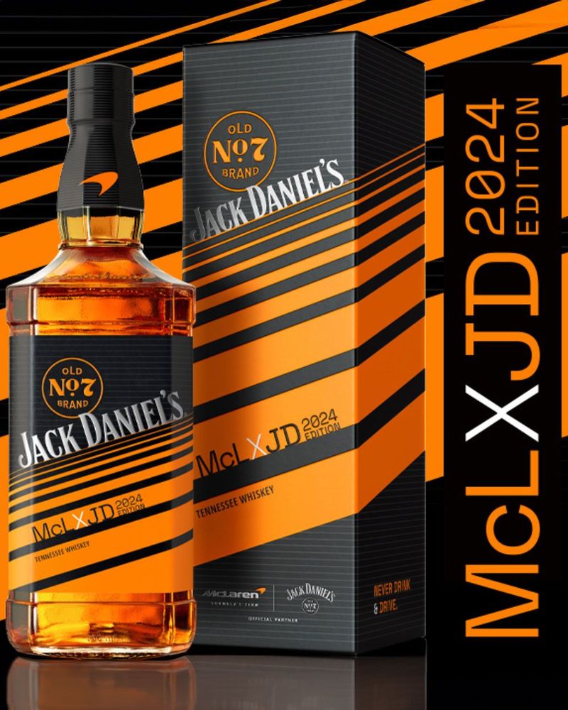 McLaren x Jack Daniel's 2024 Edition Tennessee Whiskey ABV 40% 1000ml (1L)