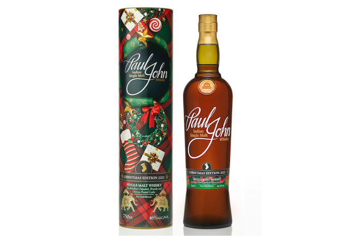 Paul John Christmas 2022 Single Malt Whisky ABV 46% 700ml