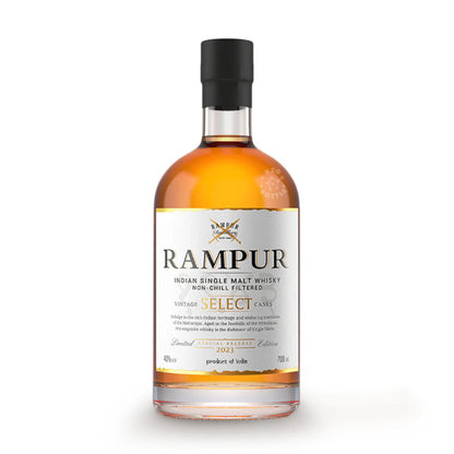 Rampur Select 2023 Limited Release Indian Single Malt Whisky ABV 43% 700ml