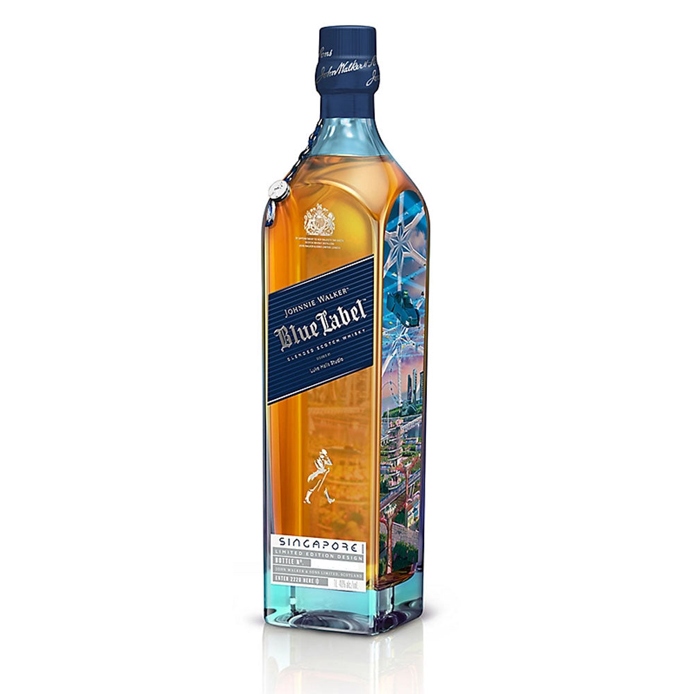 Johnnie Walker Blue Label - CITY OF THE FUTURE - SINGAPORE 2220 EDITION ABV 40% 1000ml