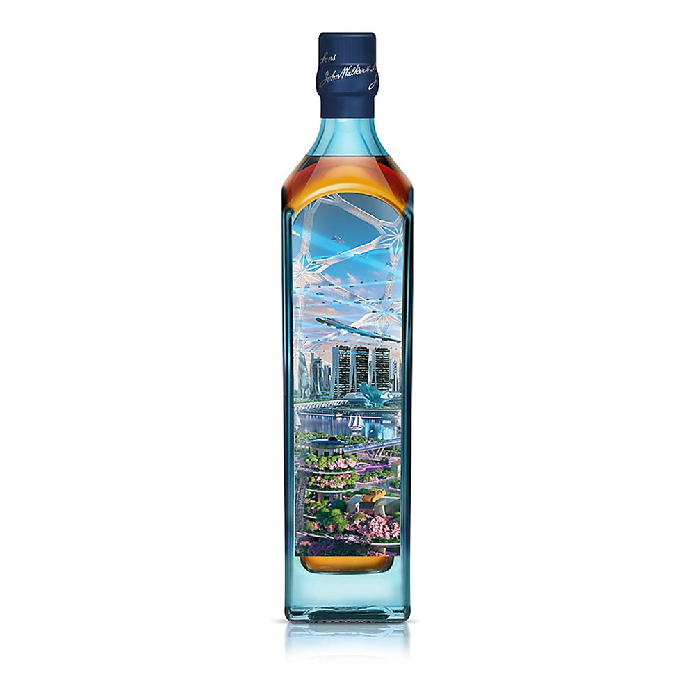 Johnnie Walker Blue Label - CITY OF THE FUTURE - SINGAPORE 2220 EDITION ABV 40% 1000ml