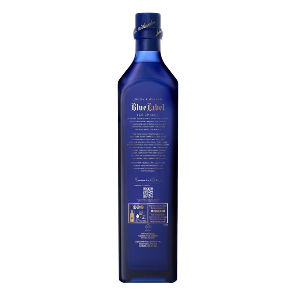 Johnnie Walker Ice Chalet Blue Label ABV 43% 750ml - Limited Edition with Perfect Moment Crossbody Bag