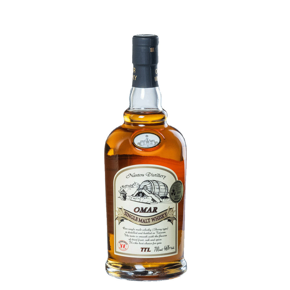 Omar Sherry Single Malt Whisky ABV 46% 700ml