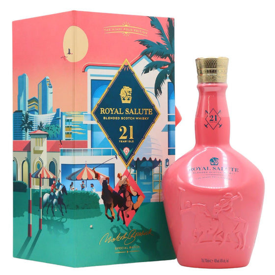 Royal Salute 21 Year Old The Miami Polo Edition ABV 40% 700ml