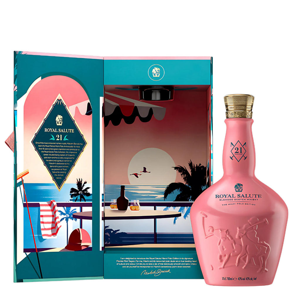 Royal Salute 21 Year Old The Miami Polo Edition ABV 40% 700ml