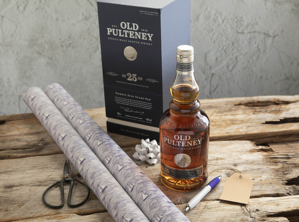 Old Pulteney 25 Years Single Malt ABV 46% 700ml with Gift Box