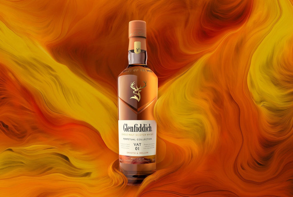 Glenfiddich Perpetual Collection Vat 01 Single Malt Whisky ABV 40% 1000ml with Gift Box (1L)