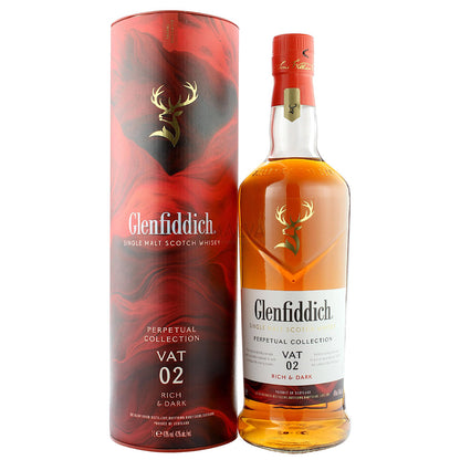 Glenfiddich Perpetual Collection Vat 02 Single Malt Whisky ABV 43% 1000ml (1L)