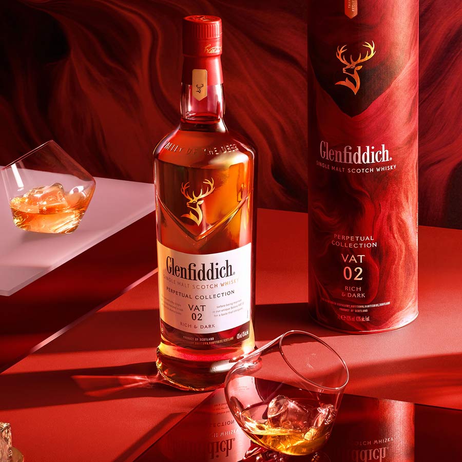 Glenfiddich Perpetual Collection Vat 02 Single Malt Whisky ABV 43% 1000ml (1L)