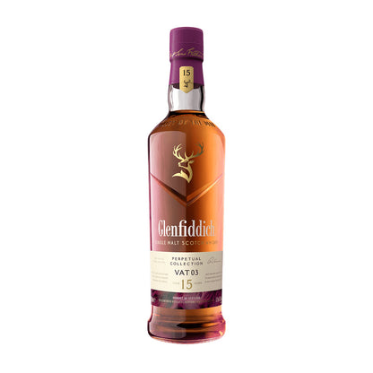 Glenfiddich Perpetual Collection Vat 03 15 Year Old Single Malt Whisky ABV 50.2% 700ml