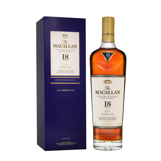 Macallan 18 Years Old Double Cask 2023 Release ABV 43% 700ml