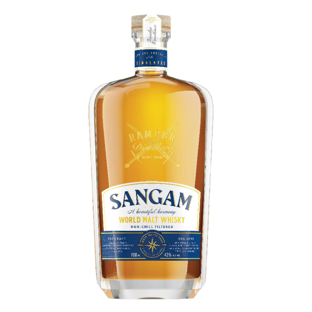 Rampur Sangam World Malt Whisky ABV 43% 700ml