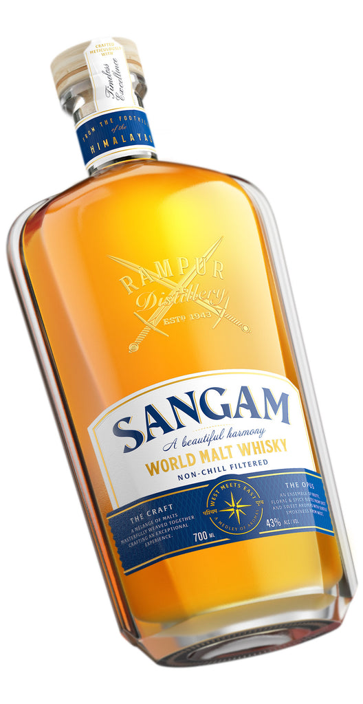 Rampur Sangam World Malt Whisky ABV 43% 700ml