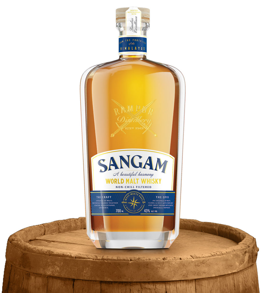 Rampur Sangam World Malt Whisky ABV 43% 700ml