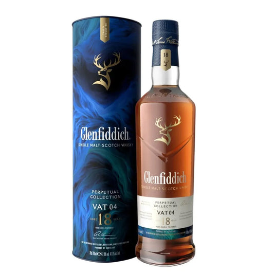 Glenfiddich Perpetual Collection Vat 04 18 Year Old Single Malt Whisky ABV 47.8% 700ml