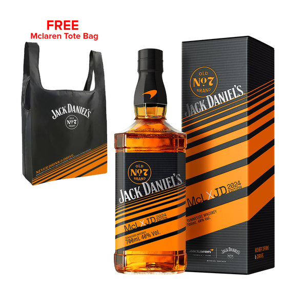 McLaren x Jack Daniel's 2024 Edition Tennessee Whiskey ABV 40% 700ml Free Mclaren Tote Bag