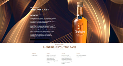 Glenfiddich Vintage Cask ABV 40% 700ml