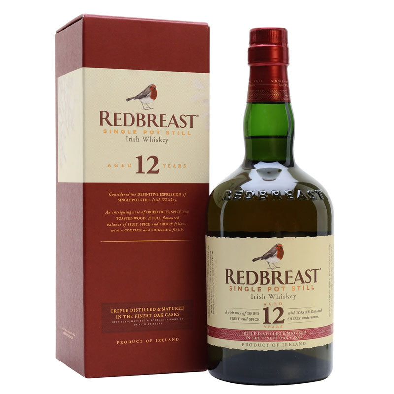 Redbreast 12 Years Old ABV 40% 70cl with Gift Box