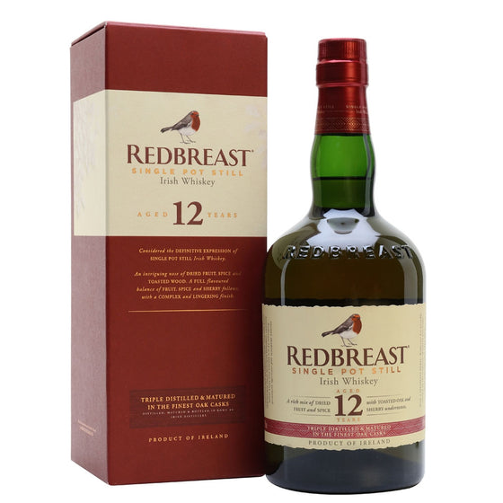 Redbreast 12 Years Old ABV 40% 70cl with Gift Box