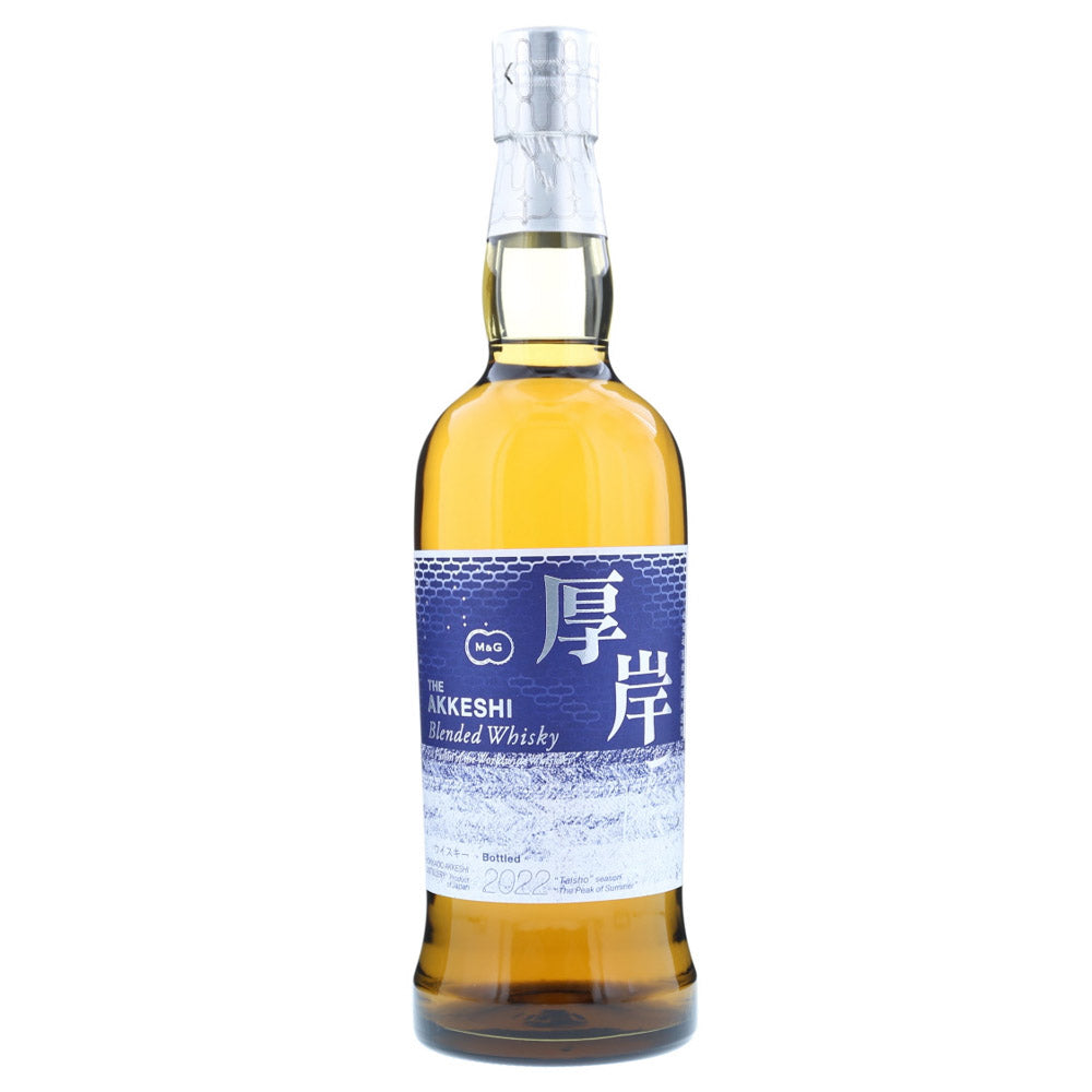 Akkeshi 厚岸 8/24 Taisho 大暑 2022 (Limited Edition 8 out of 24) World Blended Whisky 24th Solar Term ABV 48% 70cl with Gift Box