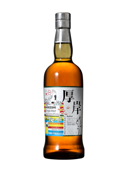 Akkeshi 厚岸 5/24 Ritto 立冬 2021 (Limited Edition 5 out of 24) Peated Japanese Single Malt Whisky 19th Solar Term ABV 55% 70cl with Gift Box