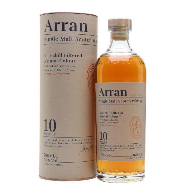 Arran 10 Years Old Single Malt Scotch Whisky ABV 46% 700ml