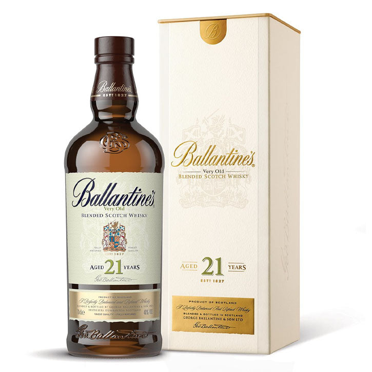 Ballantine's 21 Year Old Blended Scotch Whisky ABV 40% 70cl with Gift Box