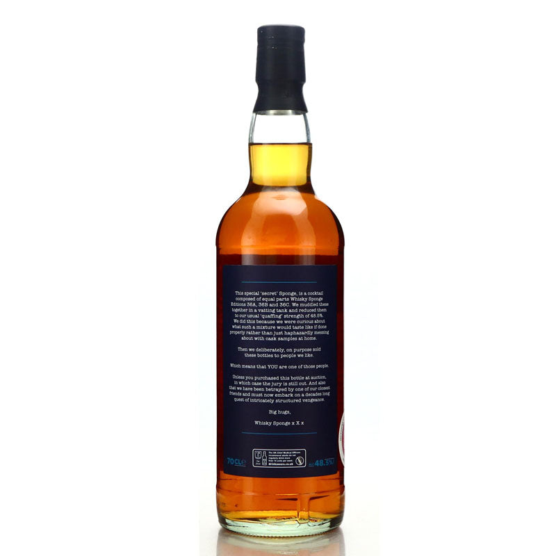 Ballechin 15 Year Old Whisky Sponge Second Secret Edition ABV 48.5% 70CL (Pre-Order 7 Days)