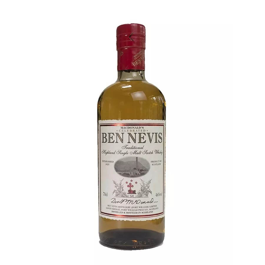 Ben Nevis Traditional Highland Single Malt Scotch Whisky 700ml ABV 46%