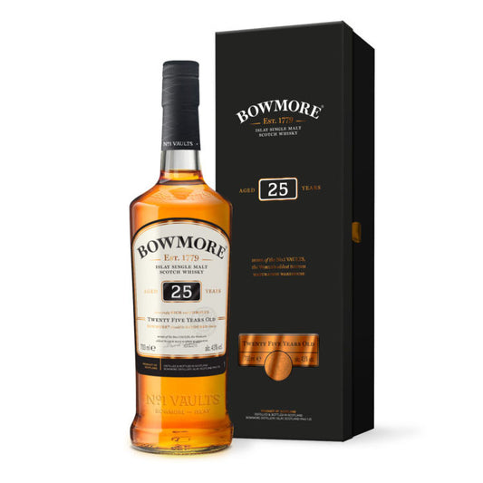 Bowmore 25 Years Single Malt Whisky ABV 43% 700ml