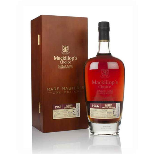 Cambus 1966 51 Year Old Mackillop's Choice Cask #63054 Bourbon Cask ABV 49.7% 70CL (Pre-Order 7 Days)