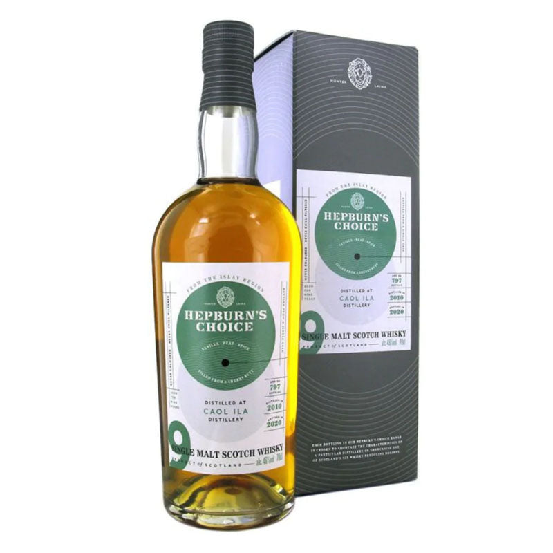 Caol Ila 2010 9 Year Old Hepburn's Choice (New) Cask Sherry Finished ABV 46% 70CL with Gift Box (Pre-Order 7 Days)